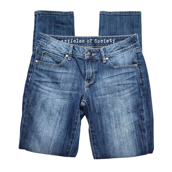 Articles of Society Straight Jeans Size 25 - Picture 2 of 3